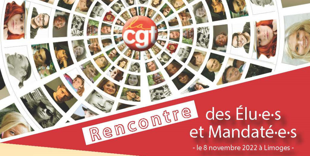 8 novembre : Rencontre élu·e·s et mandaté·e·s CGT Nouvelle-Aquitaine