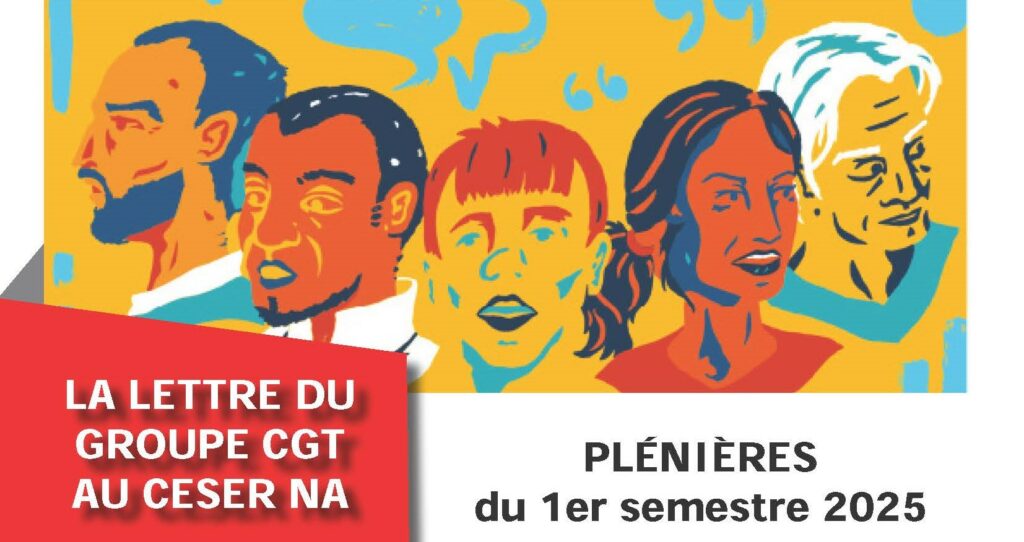 Lettre du groupe CGT au CESER NA – Juillet 2025